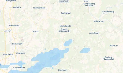 Regenradar Vorschaubild - Aktuelle Niederschläge in Haisterbach und Umgebung