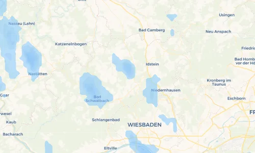 Regenradar Vorschaubild - Aktuelle Niederschläge in Hambach und Umgebung