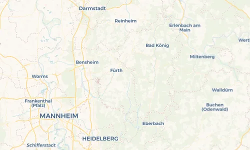 Regenradar Vorschaubild - Aktuelle Niederschläge in Hammelbach und Umgebung