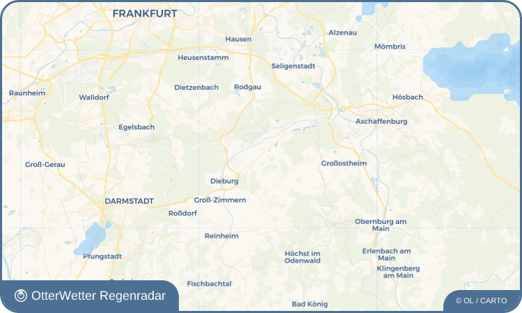 OtterWetter Regenradar-Widget Harpertshausen