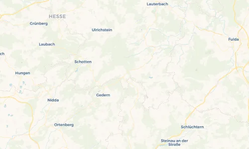 Regenradar Vorschaubild - Aktuelle Niederschläge in Hartmannshain und Umgebung