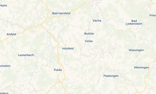 Regenradar Vorschaubild - Aktuelle Niederschläge in Haselstein und Umgebung