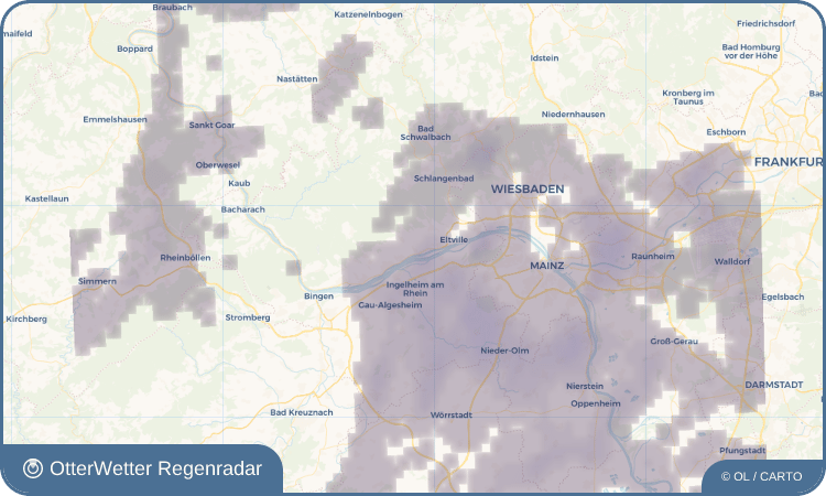 OtterWetter Regenradar-Widget Hattenheim
