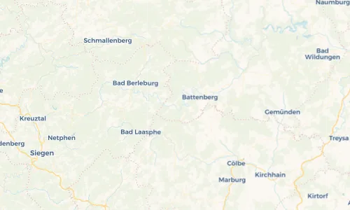 Regenradar Vorschaubild - Aktuelle Niederschläge in Hatzfeld und Umgebung