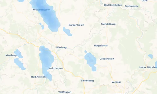 Regenradar Vorschaubild - Aktuelle Niederschläge in Haueda und Umgebung