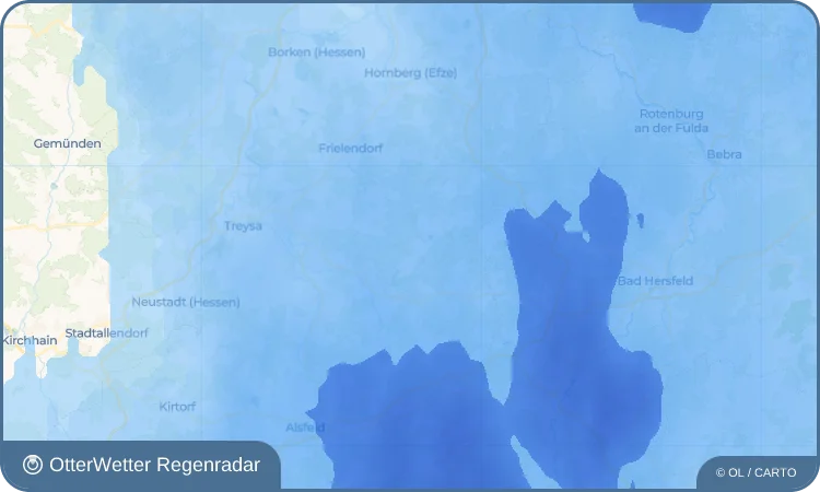 Widget-Vorschau für Hauptschwenda Wetter-Widget-Vorschau mit Vorhersagedaten für Hauptschwenda