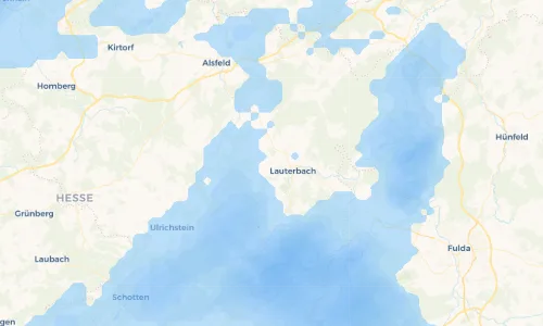 Regenradar Vorschaubild - Aktuelle Niederschläge in Heblos und Umgebung