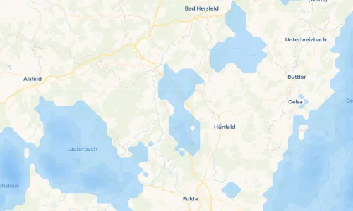 Regenradar Vorschaubild - Aktuelle Niederschläge in Hechelmannskirchen und Umgebung