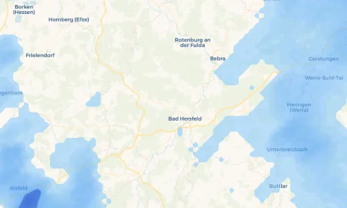 Regenradar Vorschaubild - Aktuelle Niederschläge in Heenes und Umgebung