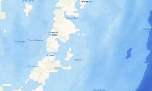 Regenradar Vorschaubild - Aktuelle Niederschläge in Heidelbach und Umgebung