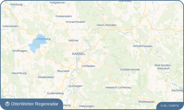 Wetter-Widget-Vorschau mit Vorhersagedaten für Heiligenrode