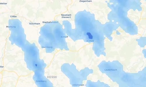 Regenradar Vorschaubild - Aktuelle Niederschläge in Heimertshausen und Umgebung