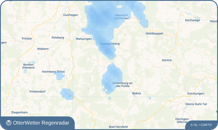 Wetter-Widget-Vorschau mit Vorhersagedaten für Heinebach
