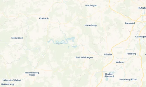 Regenradar Vorschaubild - Aktuelle Niederschläge in Hemfurth-Edersee und Umgebung
