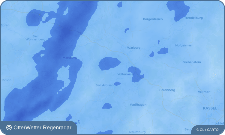Widget-Vorschau für Herbsen Wetter-Widget-Vorschau mit Vorhersagedaten für Herbsen