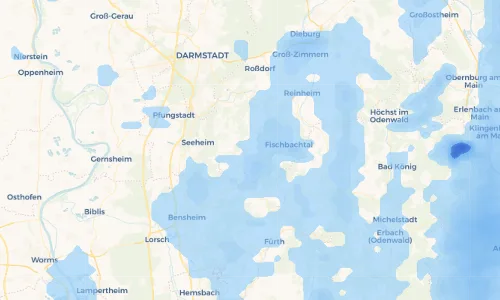 Regenradar Vorschaubild - Aktuelle Niederschläge in Herchenrode und Umgebung
