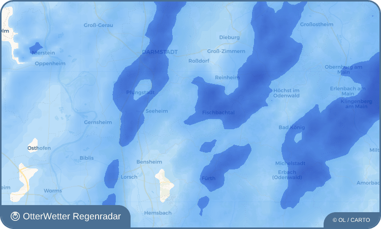 OtterWetter Regenradar-Widget Herchenrode