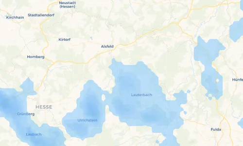 Regenradar Vorschaubild - Aktuelle Niederschläge in Hergersdorf und Umgebung