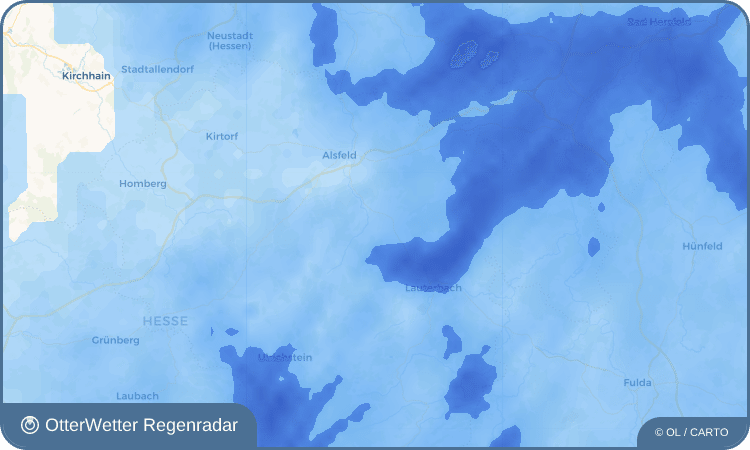 Wetter-Widget-Vorschau mit Vorhersagedaten für Hergersdorf