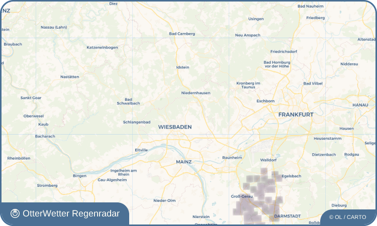 OtterWetter Regenradar-Widget Heßloch