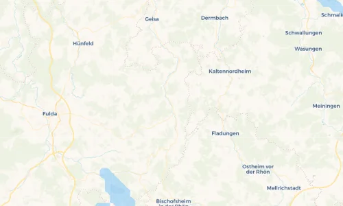 Regenradar Vorschaubild - Aktuelle Niederschläge in Hilders und Umgebung