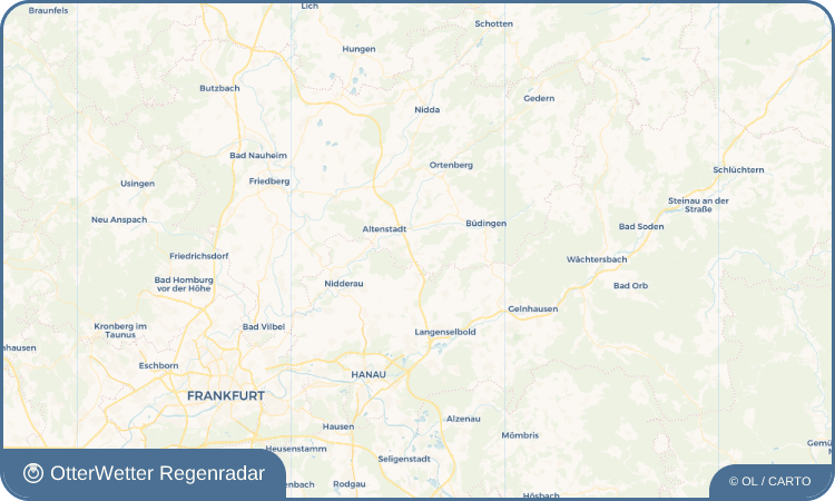 OtterWetter Regenradar-Widget Himbach