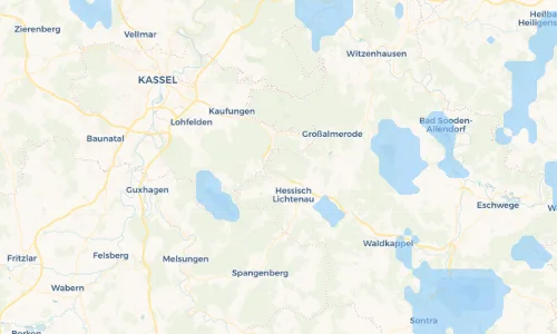 Regenradar Vorschaubild - Aktuelle Niederschläge in Hirschhagen und Umgebung
