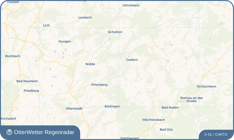 Wetter-Widget-Vorschau mit Vorhersagedaten für Hirzenhain