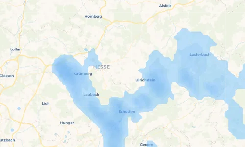 Regenradar Vorschaubild - Aktuelle Niederschläge in Höckersdorf und Umgebung