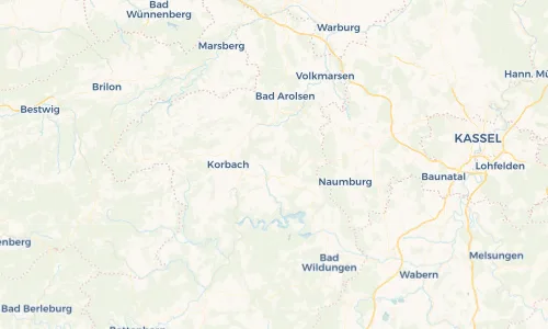Regenradar Vorschaubild - Aktuelle Niederschläge in Höringhausen und Umgebung