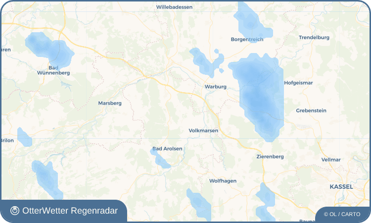 OtterWetter Regenradar-Widget Hörle