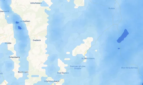 Regenradar Vorschaubild - Aktuelle Niederschläge in Holzmühl und Umgebung