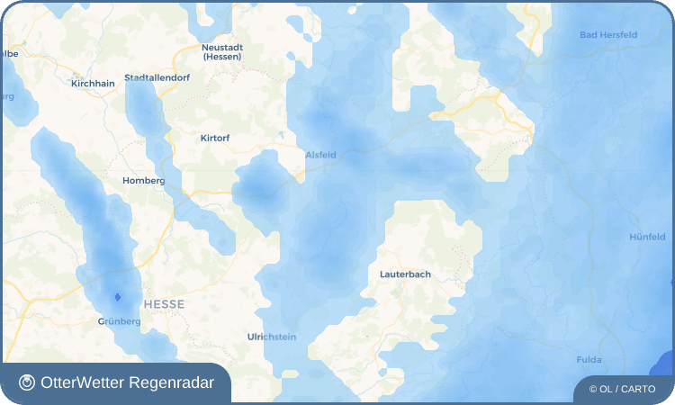 OtterWetter Regenradar-Widget Hopfgarten