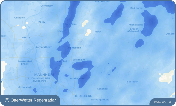 OtterWetter Regenradar-Widget Hornbach