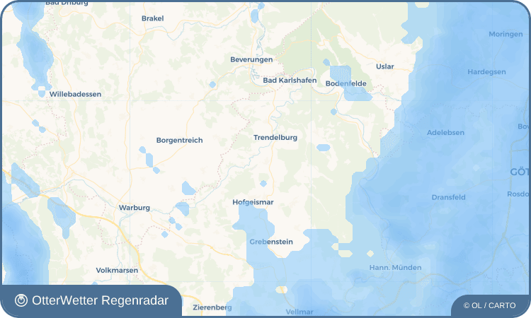 Widget-Vorschau für Hümme Wetter-Widget-Vorschau mit Vorhersagedaten für Hümme
