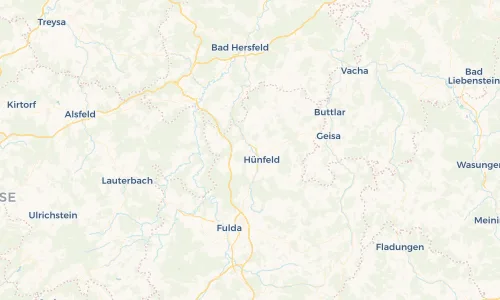 Regenradar Vorschaubild - Aktuelle Niederschläge in Hünhan und Umgebung