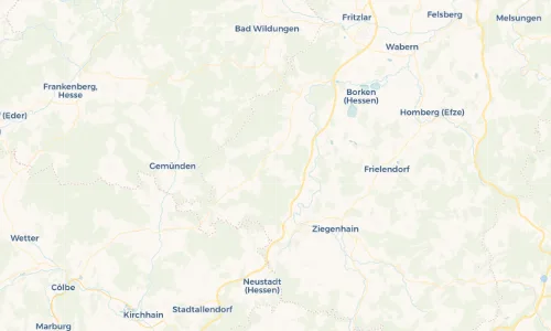 Regenradar Vorschaubild - Aktuelle Niederschläge in Hundshausen und Umgebung
