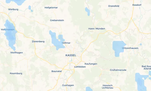 Regenradar Vorschaubild - Aktuelle Niederschläge in Ihringshausen und Umgebung