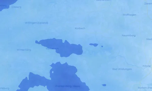 Regenradar-Vorschau: aktuelle Niederschläge in Immighausen und Umgebung