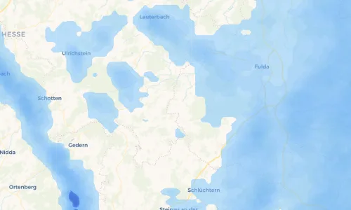 Regenradar Vorschaubild - Aktuelle Niederschläge in Jossa und Umgebung
