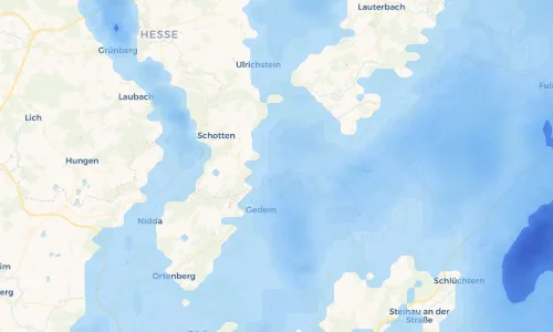 Regenradar Vorschaubild - Aktuelle Niederschläge in Kaulstoß und Umgebung