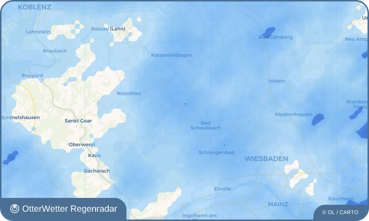 OtterWetter Regenradar-Widget Kemel