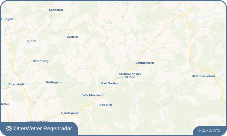 OtterWetter Regenradar-Widget Kerbersdorf