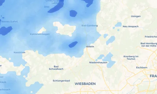 Regenradar Vorschaubild - Aktuelle Niederschläge in Kesselbach und Umgebung