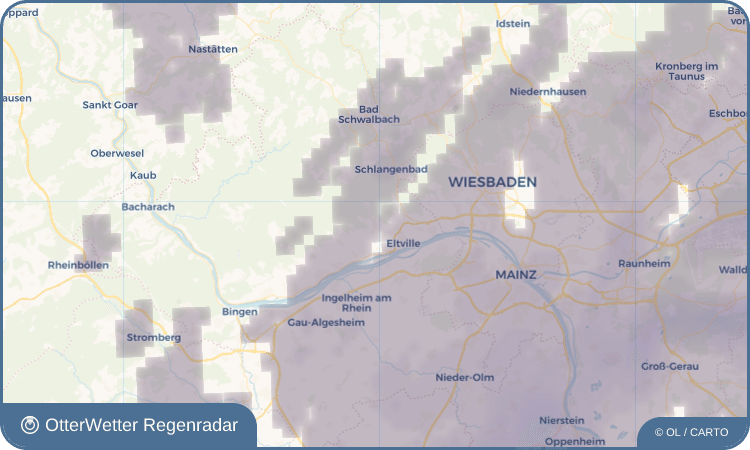 OtterWetter Regenradar-Widget Kiedrich