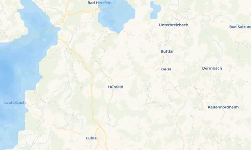 Regenradar Vorschaubild - Aktuelle Niederschläge in Kirchhasel und Umgebung