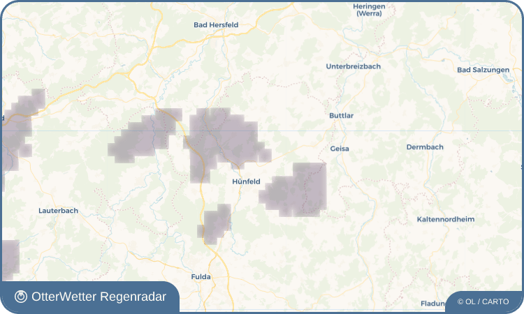 Widget-Vorschau für Kirchhasel Wetter-Widget-Vorschau mit Vorhersagedaten für Kirchhasel
