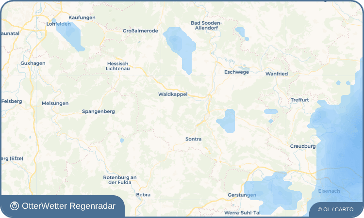 Wetter-Widget-Vorschau mit Vorhersagedaten für Kirchhosbach
