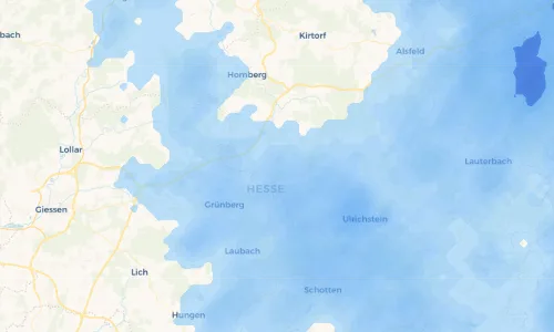 Regenradar Vorschaubild - Aktuelle Niederschläge in Kirschgarten und Umgebung