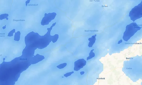 Regenradar Vorschaubild - Aktuelle Niederschläge in Kleba und Umgebung